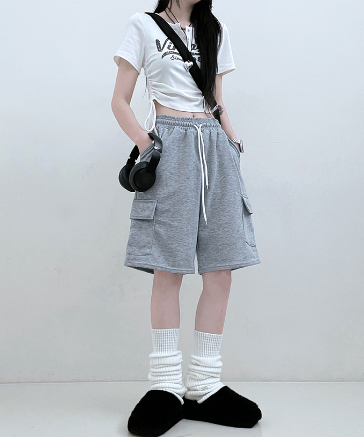 デイリーバミューダハーフショートパンツ GRAY