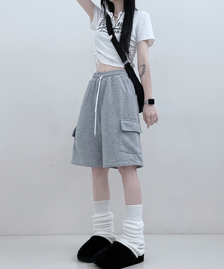 デイリーバミューダハーフショートパンツ GRAY
