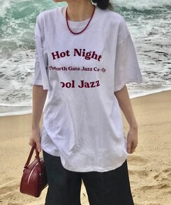 レッドビーズネックレス RED