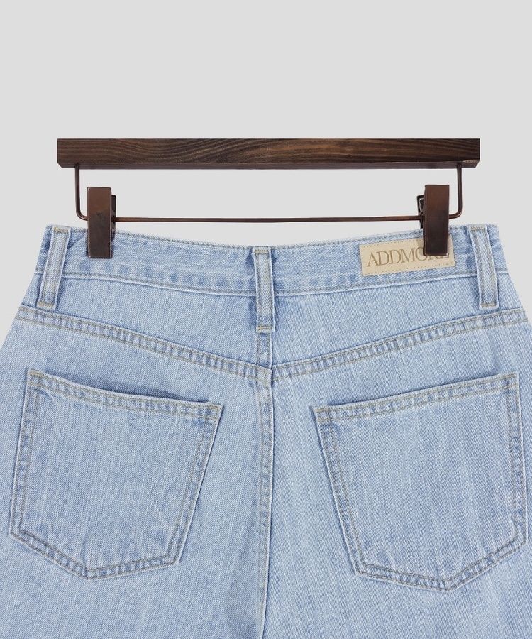 ショートパンツ プレーンサマーデニムショートハーフパンツ