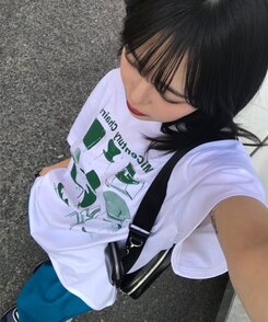 パブリックショルダーバッグ BLACK