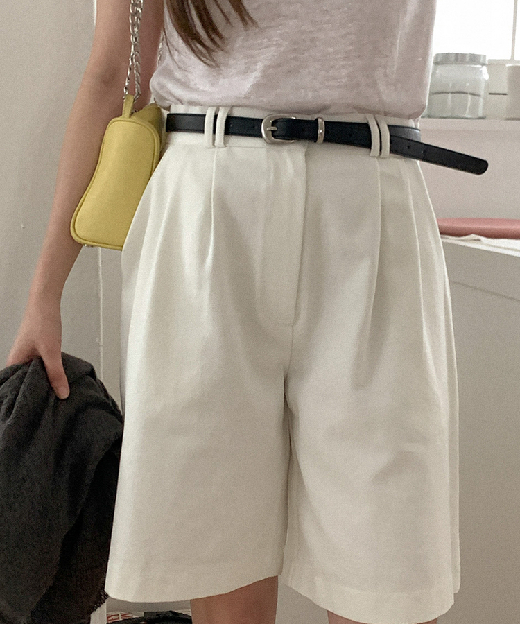 ファッション雑貨 ベーシックフェイクレザーベルト BLACK
