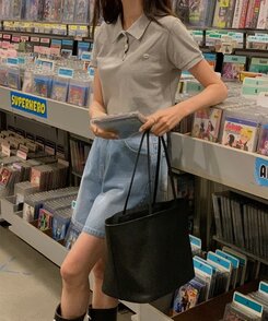 ショートパンツ ベーシックデニムハーフパンツ LIGHT BLUE