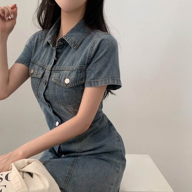 美品　SAINT LAURENT 星柄 半袖ミニワンピース 美品SAINT LAURENT 星柄 半袖ミニワンピース