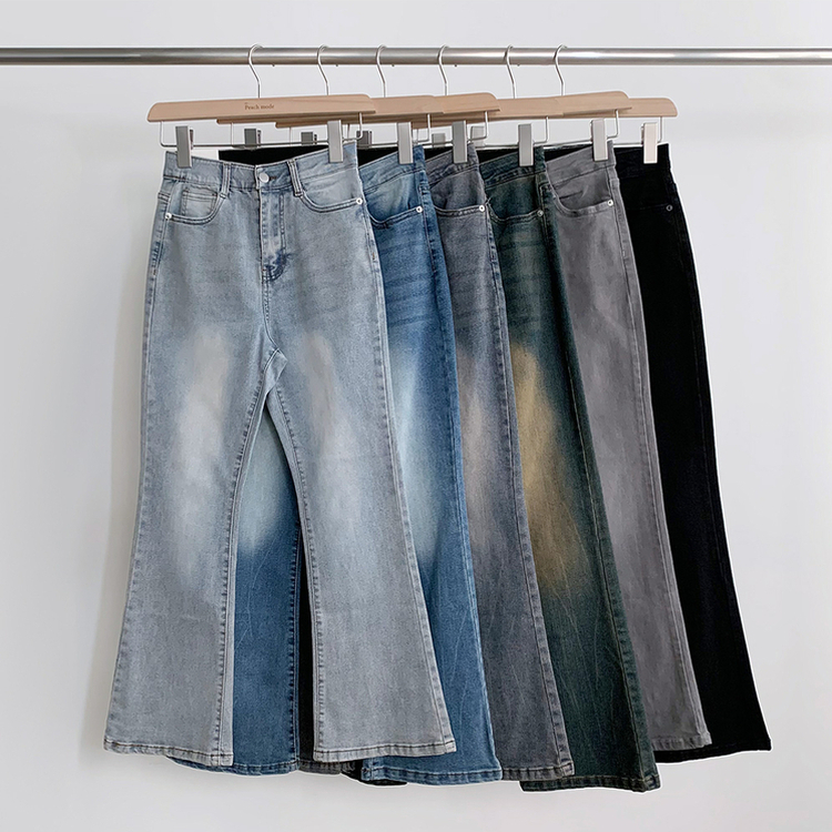 【SHORT/BASIC/LONG 丈別】ブーツカットデニムパンツ