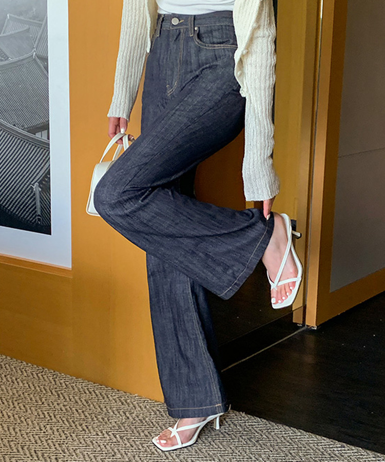 スクエアトゥストラップミュールサンダル Ivory