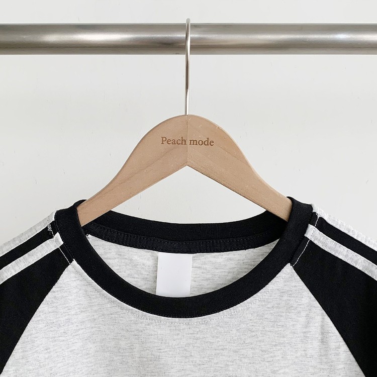 半袖Tシャツ ユニフォーム配色トラックオーバーフィット半袖Tシャツ