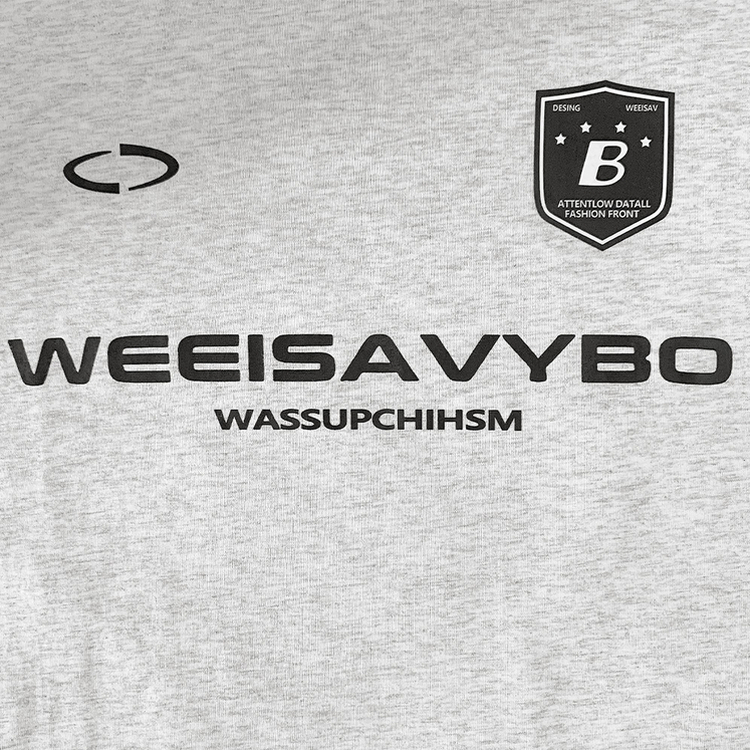 半袖Tシャツ ユニフォーム配色トラックオーバーフィット半袖Tシャツ