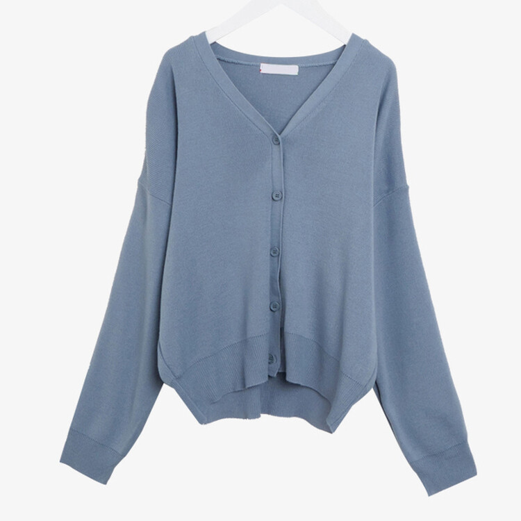 (13컬러) 베이직 페더 브이넥 니트 가디건