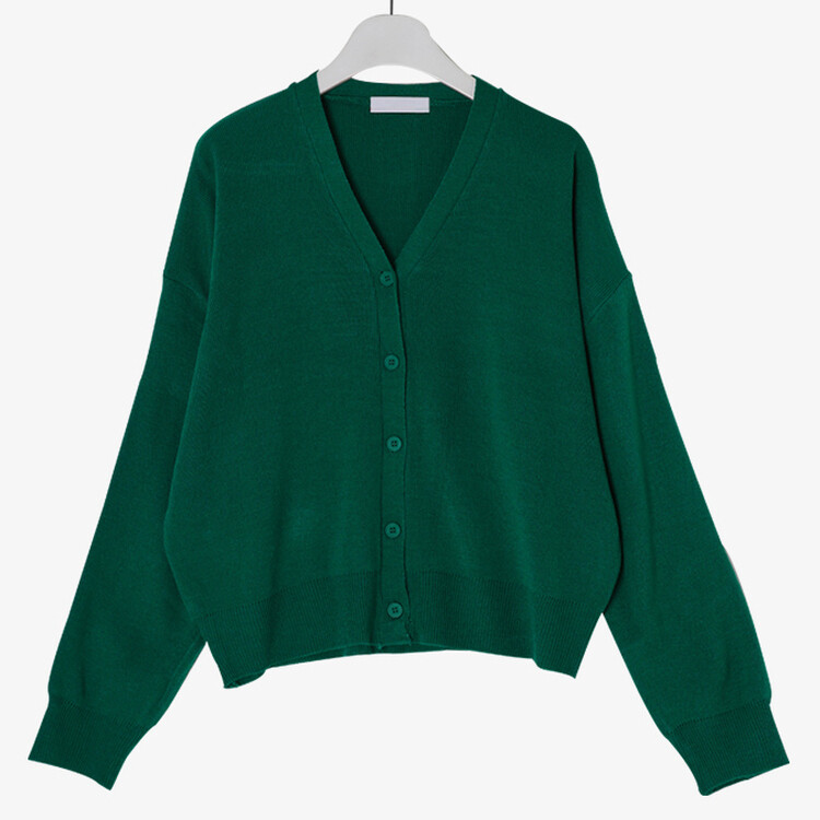 (13컬러) 베이직 페더 브이넥 니트 가디건