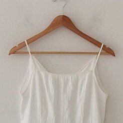 ビスチェキャミソールロングワンピース