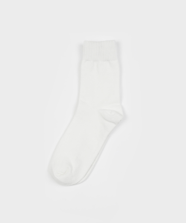 シンプルベーシックリブソックス