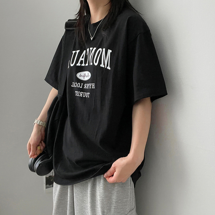 デイリーカジュアルラウンドネック半袖Tシャツ｜半袖Tシャツ｜韓国