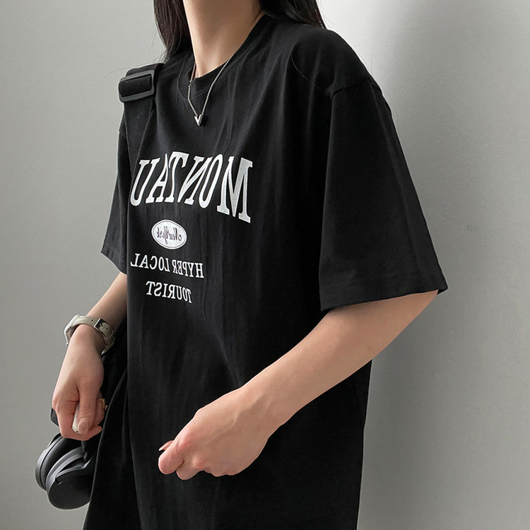 デイリーカジュアルラウンドネック半袖Tシャツ｜半袖Tシャツ｜韓国