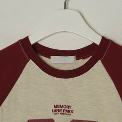 ビンテージプリント半袖Tシャツ