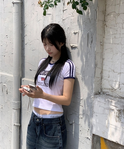 半袖Tシャツ ロンドンスポーティーライン半袖Tシャツ WHITE