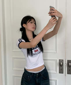 半袖Tシャツ ロンドンスポーティーライン半袖Tシャツ WHITE