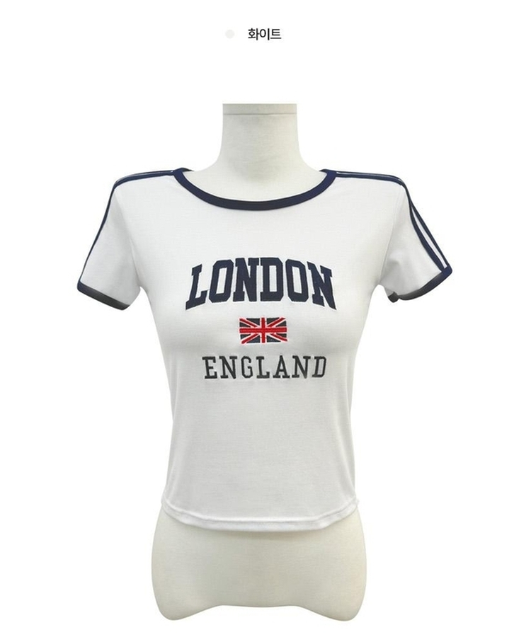 ロンドンスポーティーライン半袖Tシャツ