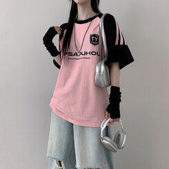KODAK★ストライプセミオーバーフィット半袖Tシャツ♪ KODAK☆ストライプセミオーバーフィット半袖Tシャツ♪ KODAK