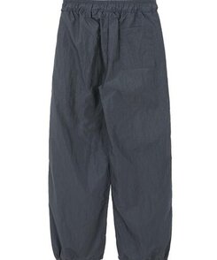 【ジョガー調節可】ピンタックバンディングパンツ