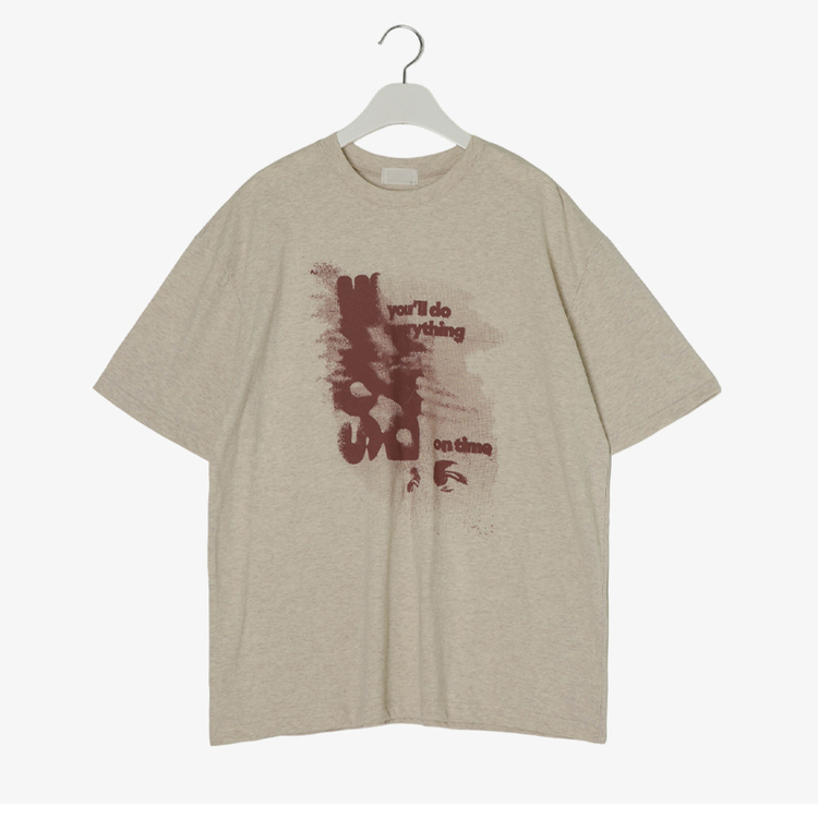 ビンテージプリンティング半袖Tシャツ