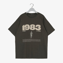 半袖Tシャツ ナンバープリンティング半袖Tシャツ