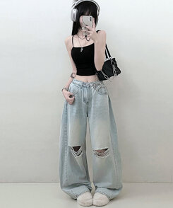 ノースリーブ 【SHORT/LONG 丈別 カップ付き】シャーリングキャミソール6色 BLACK