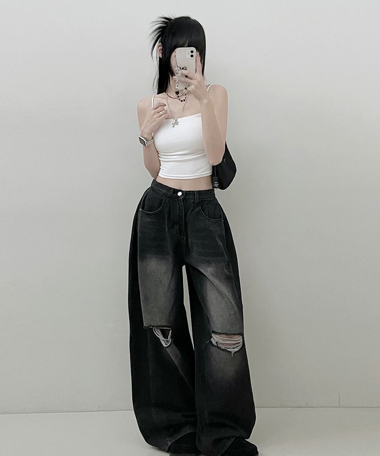 【SHORT/LONG 丈別 カップ付き】シャーリングキャミソール6色 WHITE