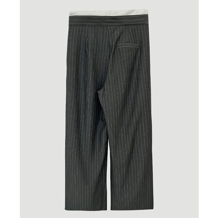 海外 c-boy 3Dknit 80's style ストライプ スラックス L 海外 c-boy 3Dknit 80's style ストライプ スラックス L