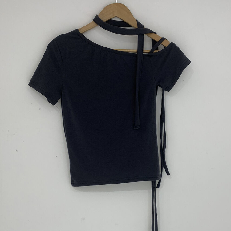 美品♡ CINOH パフショルダーシャツ スーピマ　23SS 黒 36 S 美品♡ CINOH パフショルダーシャツ スーピマ 23SS 黒 36 S