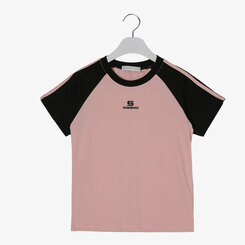 半袖Tシャツ ベーシックセミクロップラグラン半袖Tシャツ