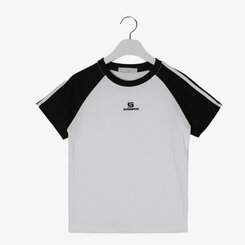 半袖Tシャツ ベーシックセミクロップラグラン半袖Tシャツ