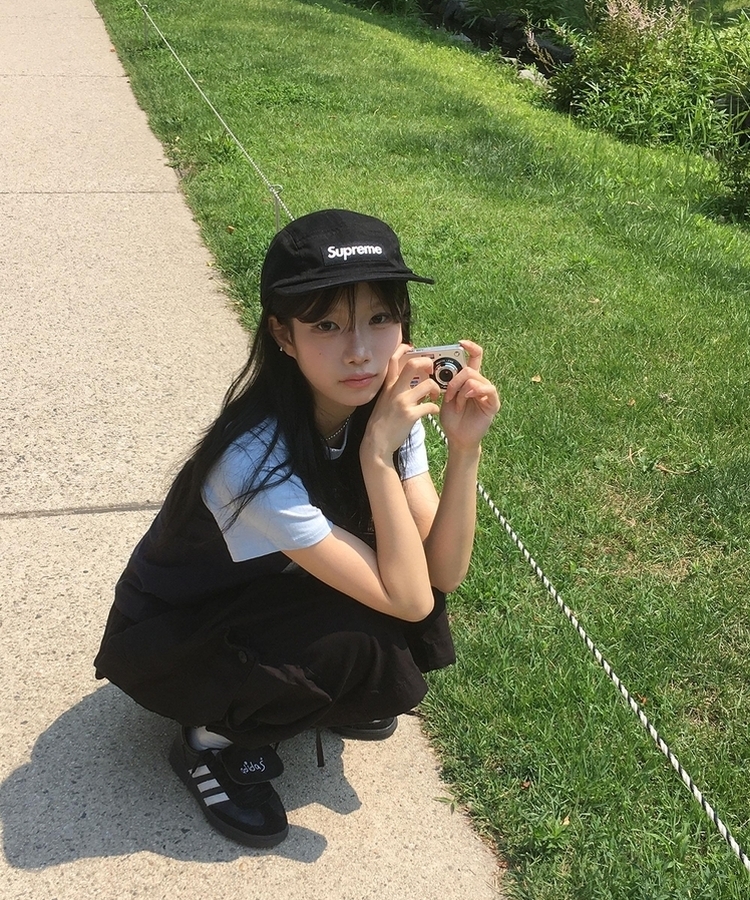 レタリングラグラン半袖Tシャツ NAVY