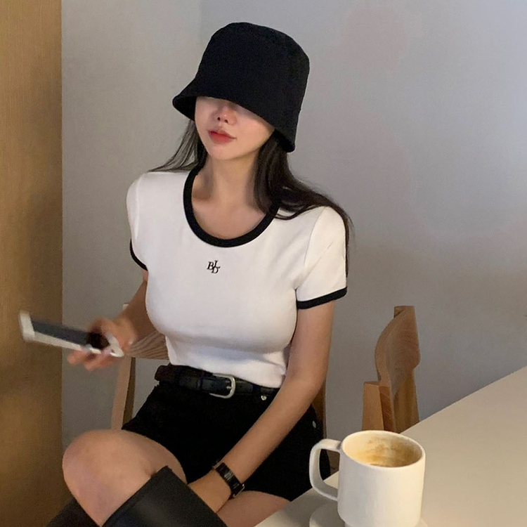 ポイントロゴ半袖Tシャツ WHITE