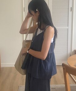 バッグ デイリーレタリングエコバッグ5色 BEIGE