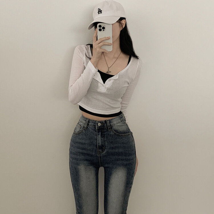 체형커버 인생핏 워싱 부츠컷 하이웨스트 청바지 키작녀 키큰녀 빅사이즈 중청