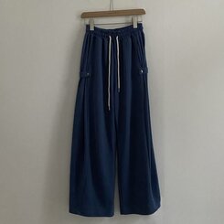 비어 사이드스냅 비죠 버튼 롱와이드 트레이닝 추리닝 밴딩팬츠 9color