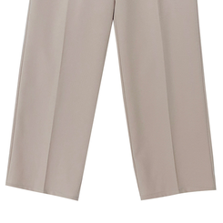 【SHORT/BASIC/LONG 丈別】バンディングツーピンタックワイドスラックス