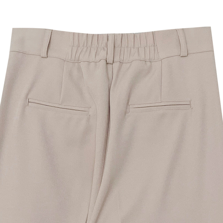 【SHORT/BASIC/LONG 丈別】バンディングツーピンタックワイドスラックス