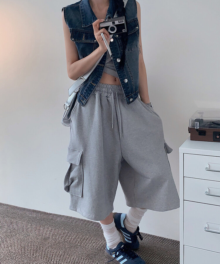 バミューダカーゴパンツ｜ショートパンツ｜韓国ファッション通販