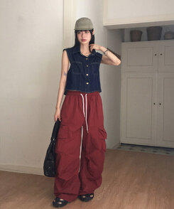 ジュエリー エスニックビーズレイヤードブレスレット GRAY