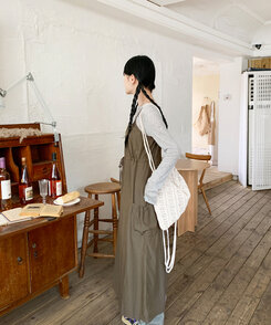 美品✨マックスアンドコー ウエストリボン ロングワンピース マキシ丈 3XL ウエストリボンロングワンピース｜ロングワンピース｜韓国ファッション