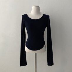 내가 찾던 여리핏 부드러운 무지 굴림 긴팔티셔츠 5color