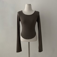 내가 찾던 여리핏 부드러운 무지 굴림 긴팔티셔츠 5color