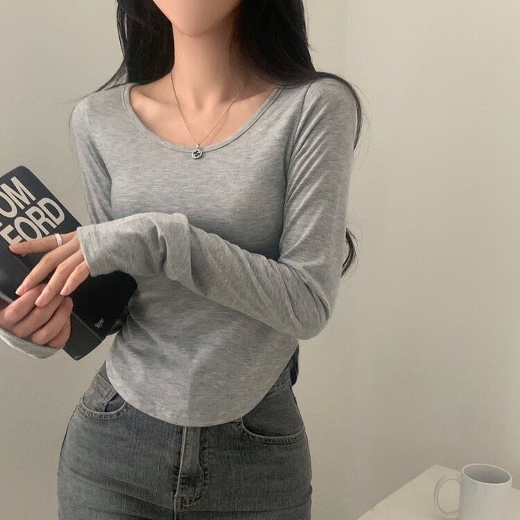 STS56487 デリケートフィット長袖Tシャツ5色 長袖Tシャツ