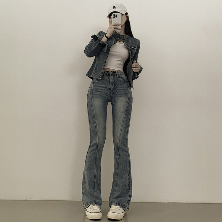 체형커버 스판굿 리얼 인생핏 워싱 절개 부츠컷 편한 청바지 키큰녀 키작녀 빅사이즈 연청