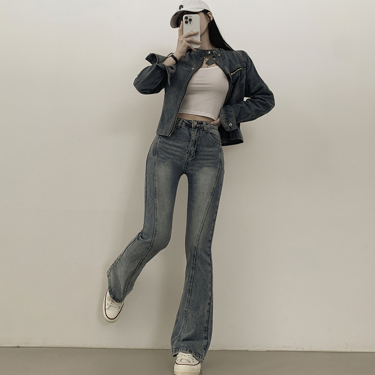 체형커버 스판굿 리얼 인생핏 워싱 절개 부츠컷 편한 청바지 키큰녀 키작녀 빅사이즈 연청