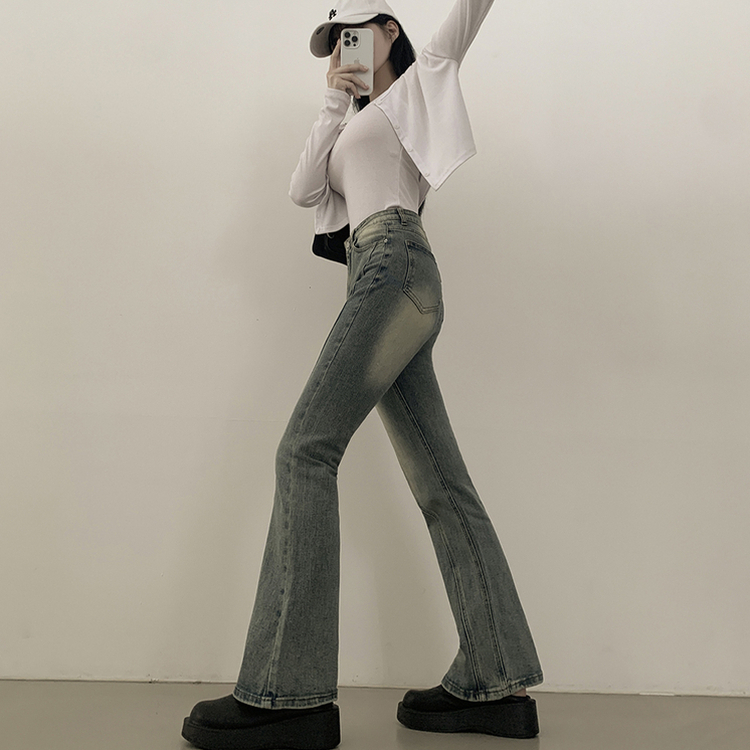 체형커버 스판굿 리얼 인생핏 워싱 절개 부츠컷 편한 청바지 키큰녀 키작녀 빅사이즈 진청