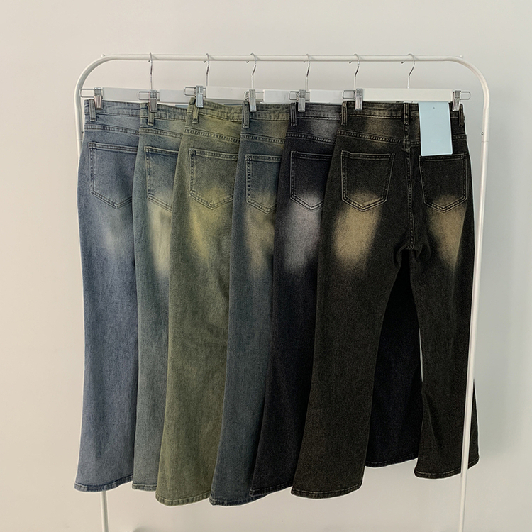 체형커버 스판굿 리얼 인생핏 워싱 절개 부츠컷 편한 청바지 키큰녀 키작녀 빅사이즈