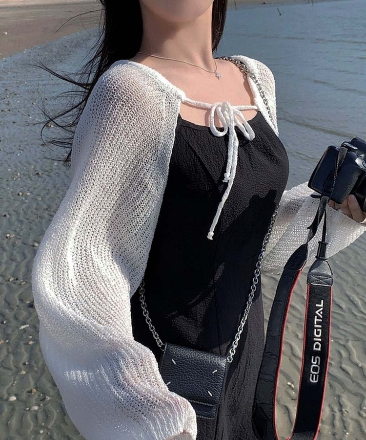 플러팅 썸머 청순 롱 나시 원피스 블랙